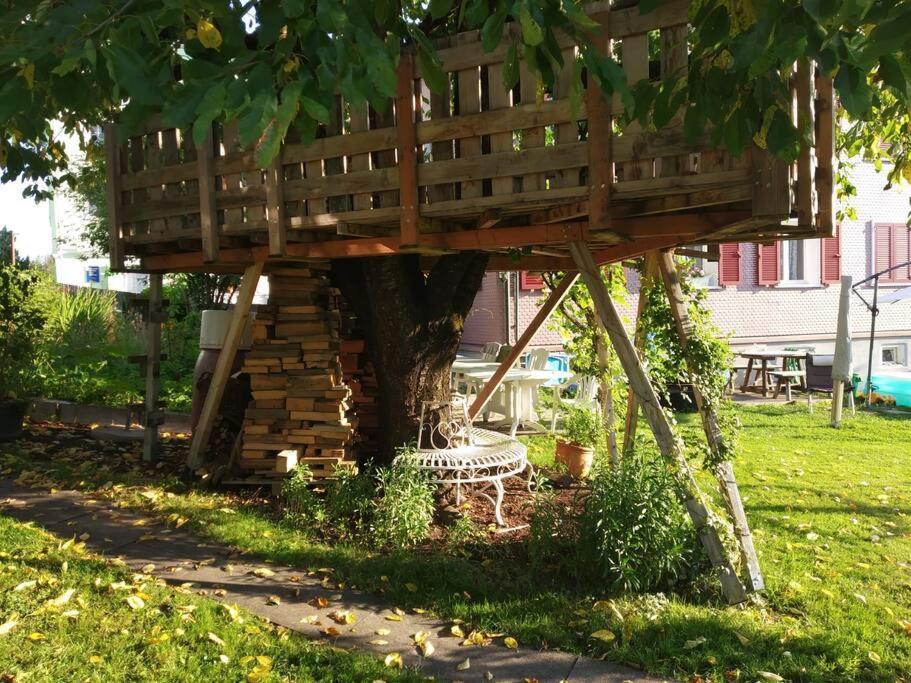 Bijou 1 Huebsche 1 Zimmer Wohnung Herisau Exteriör bild